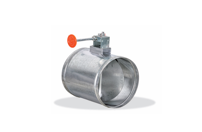 圆形蝶阀(直通)