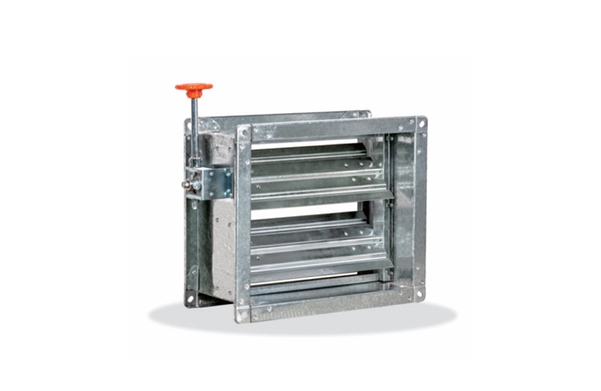 VD-OM型手动多叶调节阀